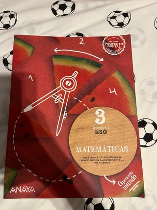 Matemáticas 3 ESO tres trimestres