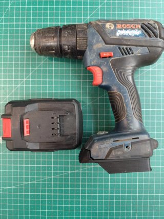Adaptador bosch - parkside