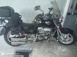 Hyosung Aquila GV 250 Customizada  Harley Davidson