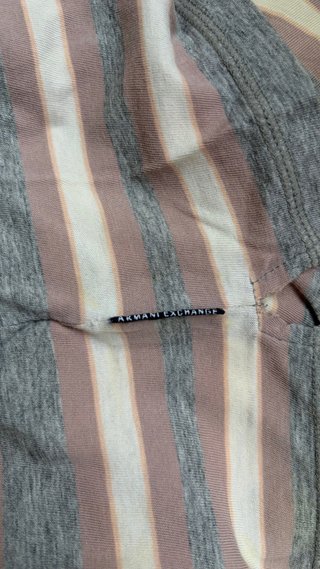 Camiseta Armani Exchange Rayas