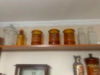 Tarros de farmacia antiguos precio a convenir 0