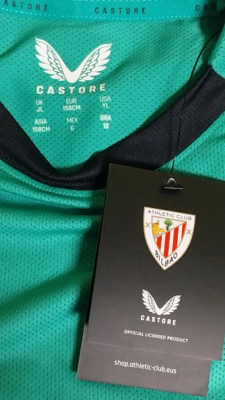 Camisetas  Athletic Bilbao Castore  Talla 158cm