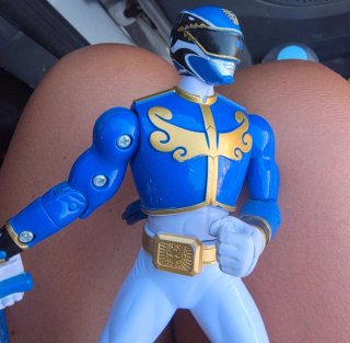 Action Figure Power Rangers Blu
