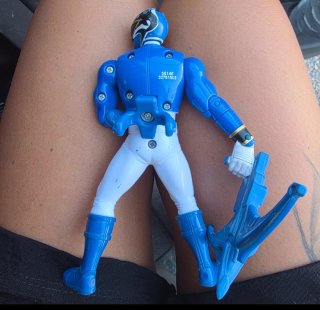 Action Figure Power Rangers Blu