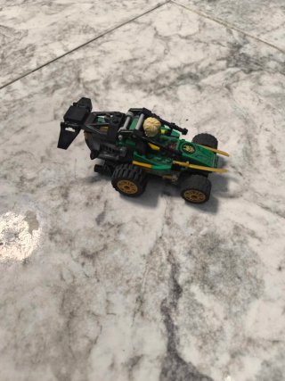 Coche Lego Ninjago Ninja Verde