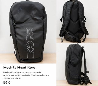 Mochila Head Kore Negra