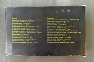 Set 22 Fresas Router FAMAG HM TCT Ø8mm