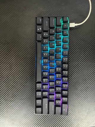 Teclado Mecánico Geeky GK61 SE US Layout