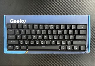 Teclado Mecánico Geeky GK61 SE US Layout