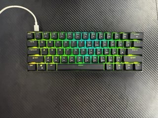 Teclado Mecánico Geeky GK61 SE US Layout