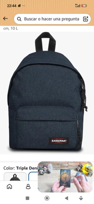Mochila Eastpak 10L Azul
