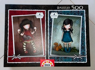 Puzzles Santoro 500 Peças Educa - Vários