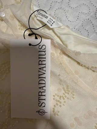 Vestido Stradivarius M pedrería