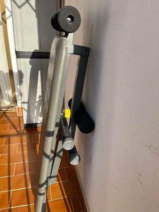 Banco musculación plegable y regulable