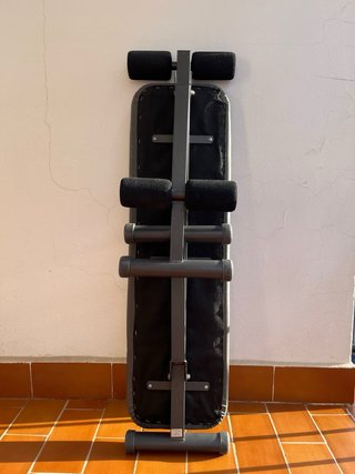 Banco musculación plegable y regulable