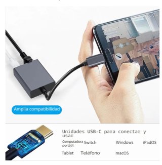 Adaptador Ethernet USB C