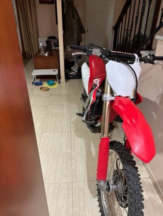 Honda CRF 450 Cross 2019 Roja y Blanca