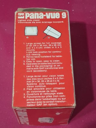 Visor Diapositivas GAF Pana-Vue 9