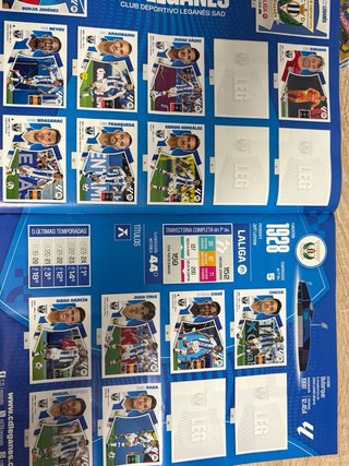 Álbum Liga Este  + Cromos
