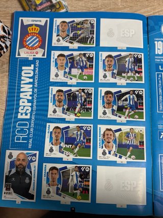 Álbum Liga Este  + Cromos