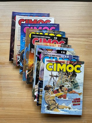 Lote de revistas Cimoc