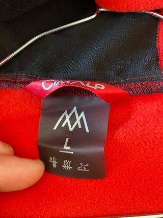 Chaqueta CIMALP Jorasse Roja Talla M
