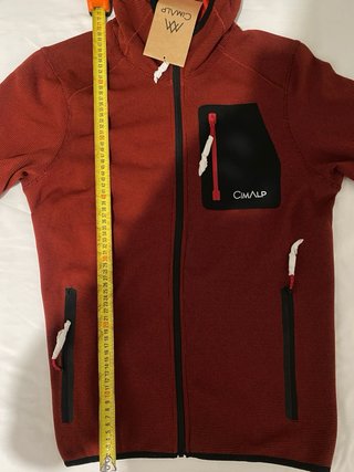 Chaqueta CIMALP Jorasse Roja Talla M