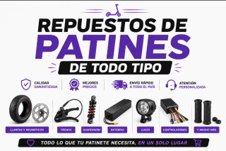 Repuestos para patinetes eléctricos