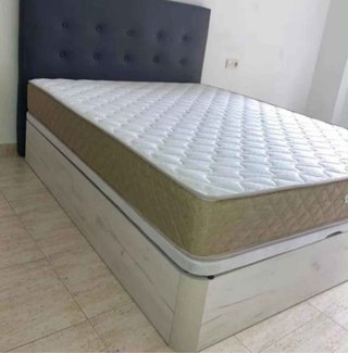 Cama canapé con colchón
