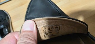 Clarks Ferius Creek piel negra mocasín hombre