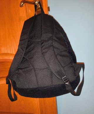 Mochila Peluche Negra