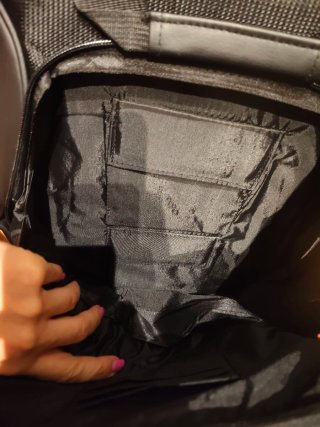 Mochila portátil Antonio Miró negra
