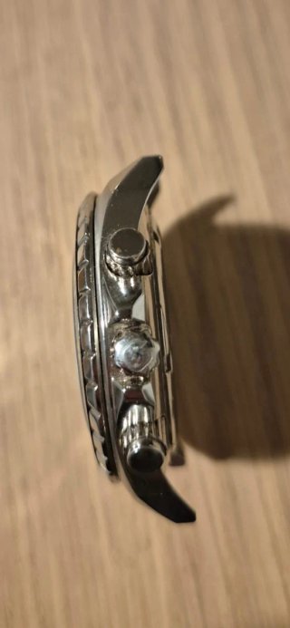 Reloj Duran Exquse Cronógrafo Blanco Plata