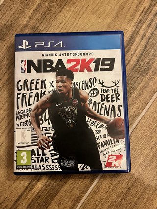 NBA 2K19 PS4 (PlayStation 4) Giannis Antetokounmpo