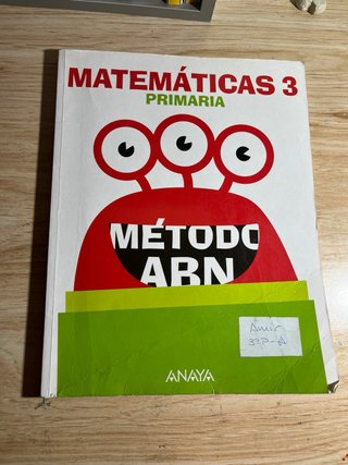 Matemáticas, 3 Primaria Método ABN