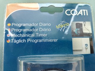 Programador Enchufe COATI Mecánico Diario