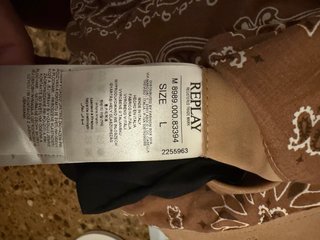 Chaqueta Replay Piel Beige