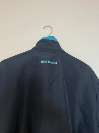 Chaqueta Real Madrid XL Negra y Azul