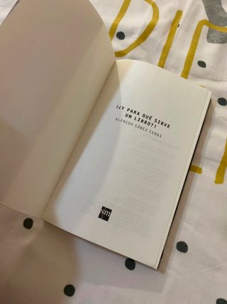 ¿Y para qué sirve un libro?