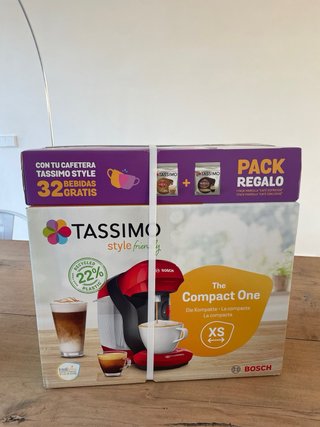 Macchina da caffè Bosch Tassimo Style + 32 capsule