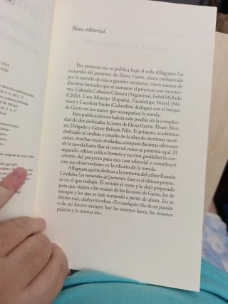 Los recuerdos del porvenir