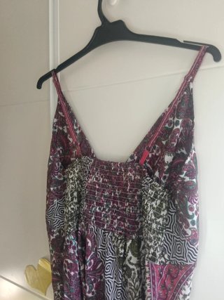 Vestido boho multicolor Jasmine talla única