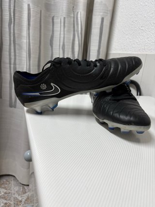 Botas de fútbol Nike Tiempo Pro Negras/Azules