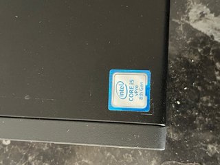 Lenovo M920x i5 8500t 6 núcleos RX560