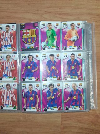 Colección cromos Adrenalyn 2025-26 completa