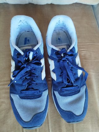 Sapatilhas New Balance Azuis e Brancas