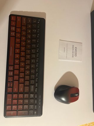 Combo Teclado y Ratón RGB Inalámbrico KL220 (¡NUEV