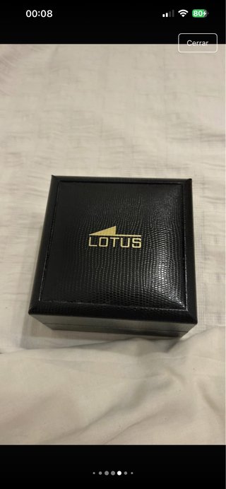 Reloj Lotus Hombre Azul y Plateado