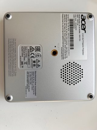 Proyector Acer DLP Texas Instruments Blanco