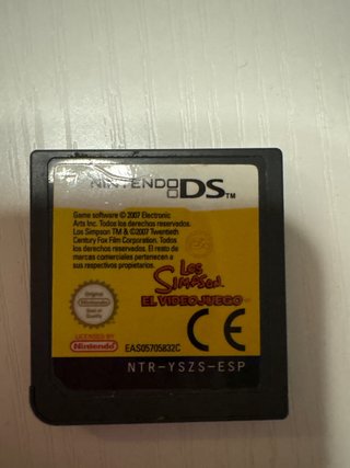 Los Simpson El Videojuego Nintendo DS